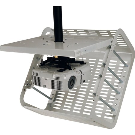 Peerless Industries PROJECTOR ENCLOSURE - WHITE - SECURES AND PROTECTS MOST PROJECTORSINTERLOCKING T PE1120-W